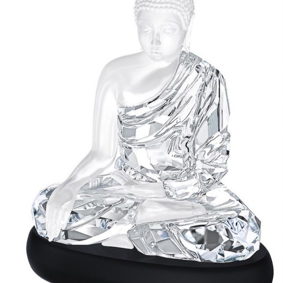 Swarovski Crystal Buddha Decoration Figurine, Large-5099353 New - Picture 2 of 3